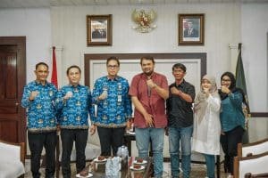 Walikota Medan Rico Waas Terima Audiensi RMOL Sumut.