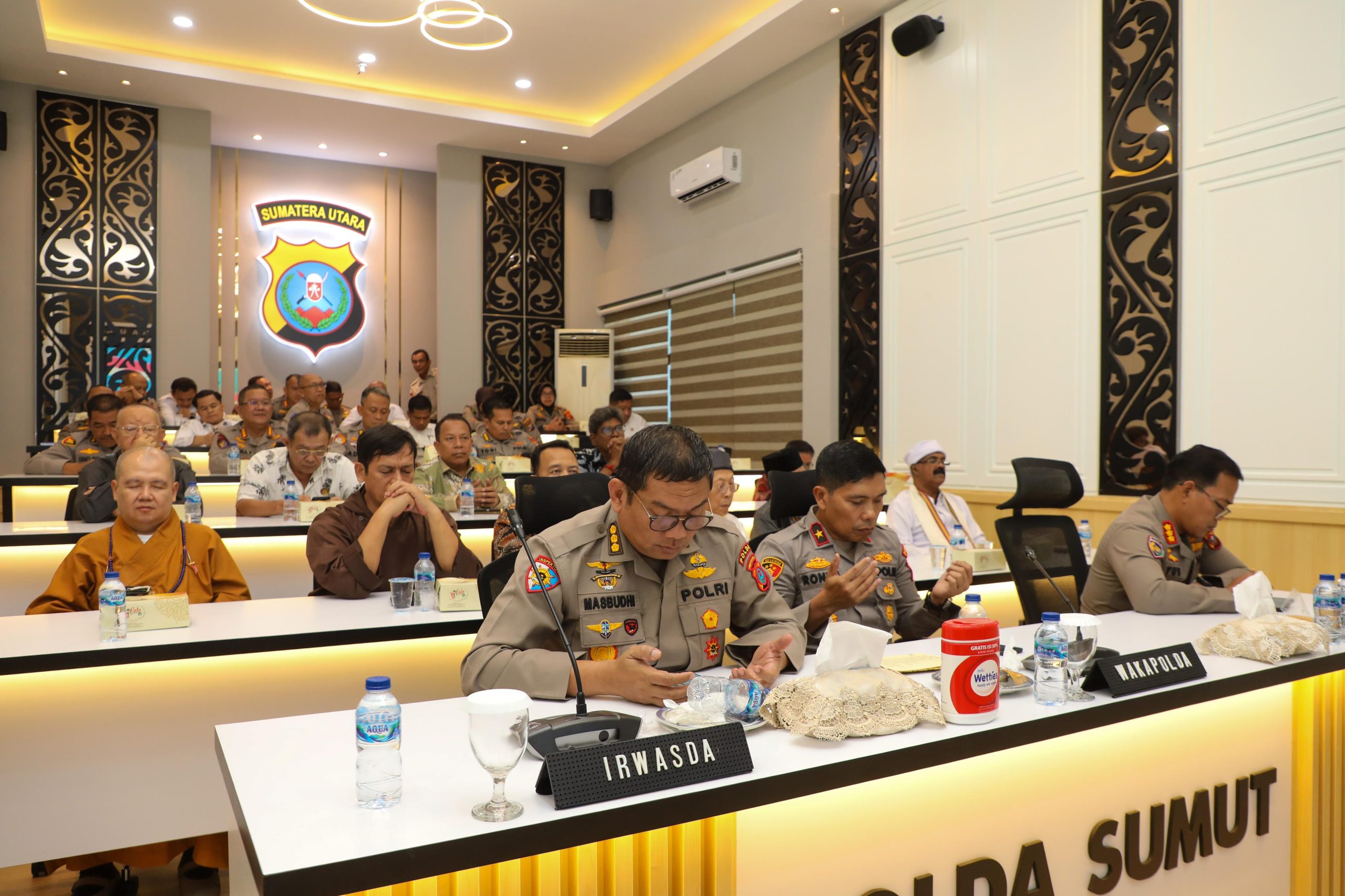 Polda Sumut Sambut HUT Bhayangkara Ke-79 Gelar Doa Bersama Lintas Agama Perkuat Kerukunan dan Kebersamaan