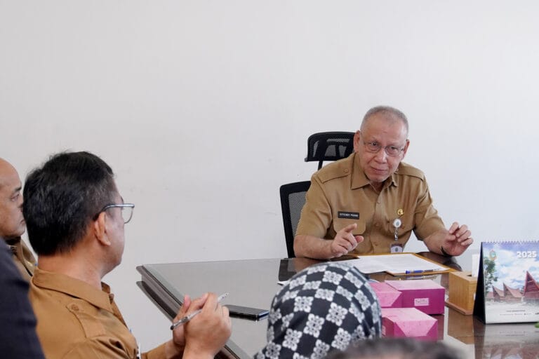 BPS Sumut dan Dinas Kominfo Teken Kerja Sama, Plh Sekdaprovsu Harapkan Ekosistem Data Sebagai Pembangunan Daerah