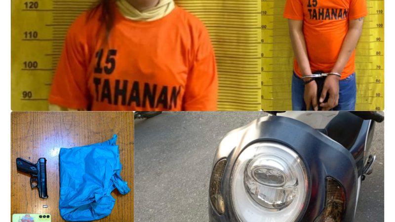 Polres Binjai Tangkap Pasangan Suami Istri Bawa 1 Kg Sabu