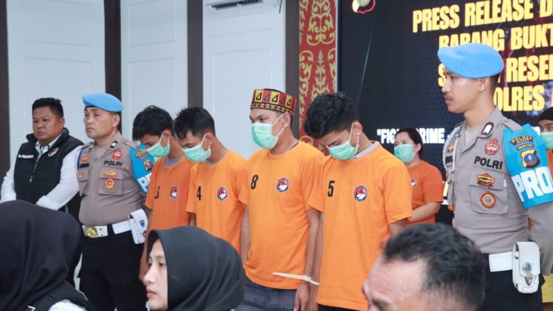 Polres Asahan Musnahkan Barang Bukti Sabu Seberat 31, 5 Kg Asal Jaringan Narkotika Antar Provinsi