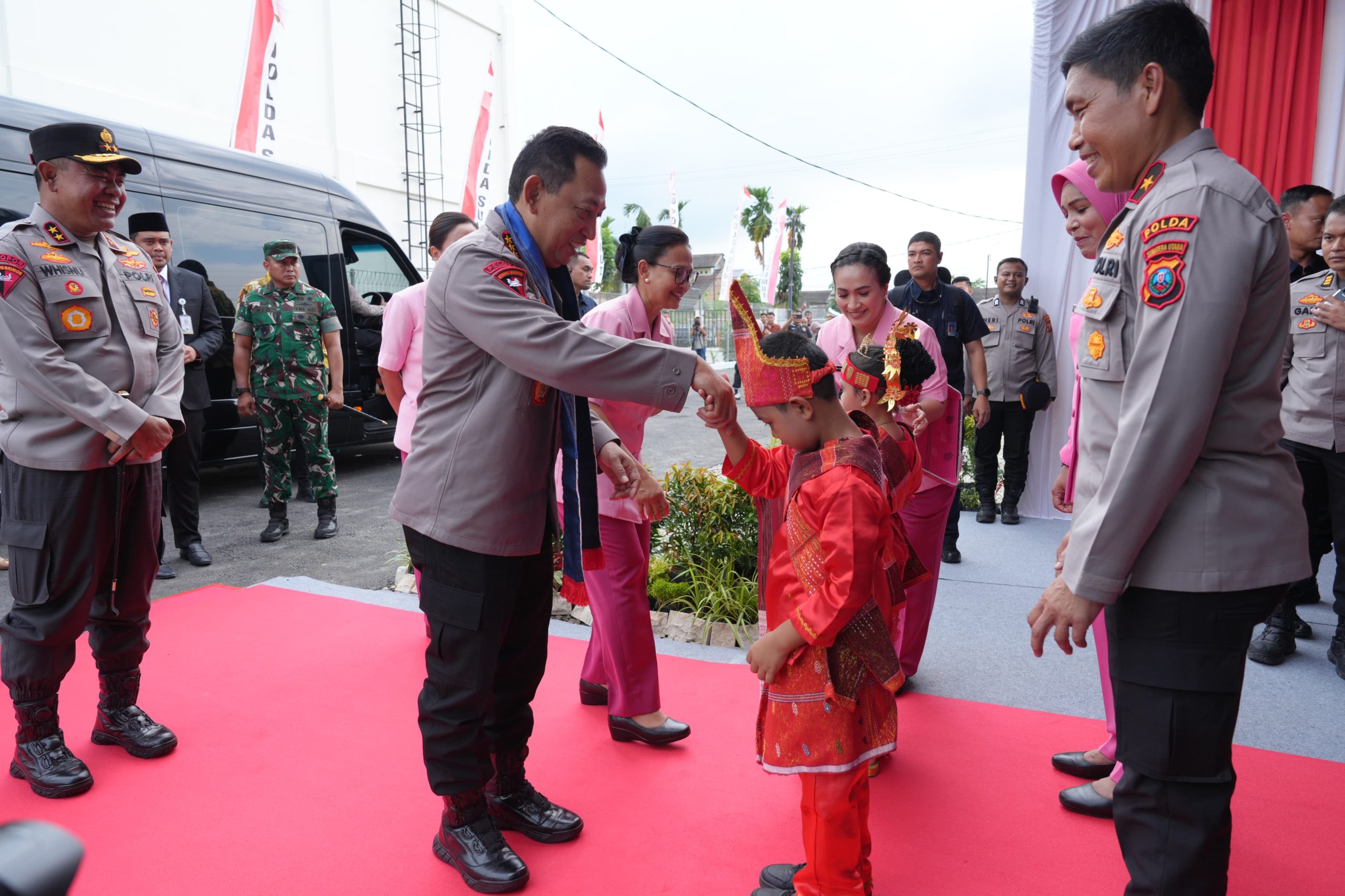 Kapolri Hadiri Prosesi  Groundbreaking 29  SPPG Unit Polda  Sumut