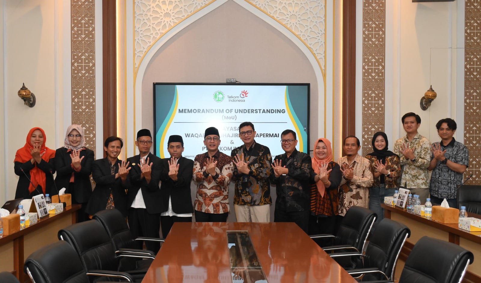 Yayasan Al-Muhajirien Gandeng Telkom Regional II, Tingkatkan Kualitas Pendidikan Digital di Era Modern