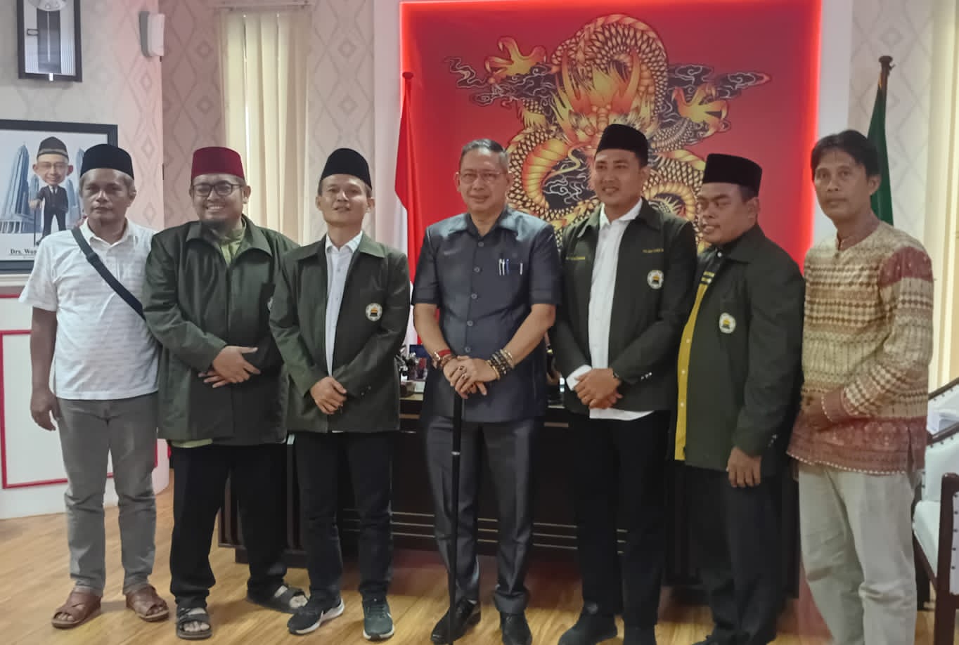 Ketua DPRD Medan Terima Audiensi DMI, Bahas Peran Strategis Masjid Maga kondusivitas Kota
