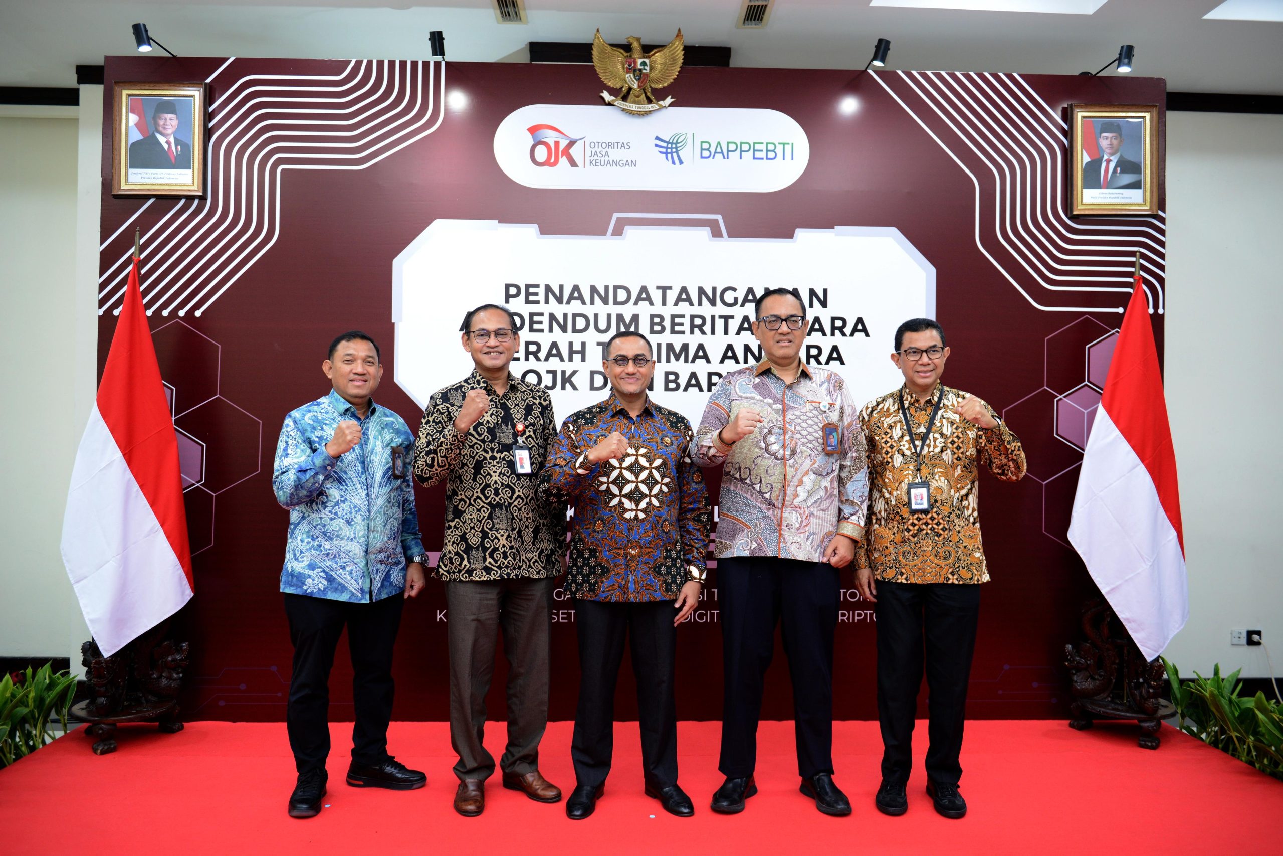 OJK Bersama BAPPEBTI Tuntaskan Peralihan Pengawasan Aset Keuangan Digital