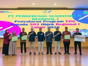 PTPN IV Regional I Salurkan Bantuan TJSL Rp5,38 Miliar untuk 503 Objek di Sumatera Utara