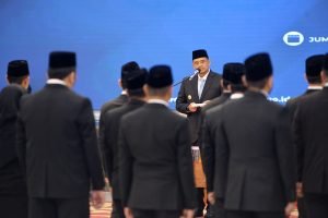 Lantik 60 Pejabat Administrator dan Pengawas, Gubernur Sumut Bobby Nasution Minta Empat Hal Ini ‎