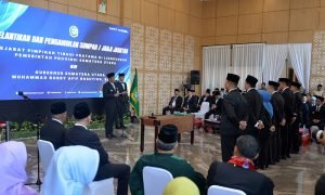 Lantik Enam Pejabat Eselon II, Gubernur Sumut Bobby Nasution Kembali Tekankan Soal Loyalitas