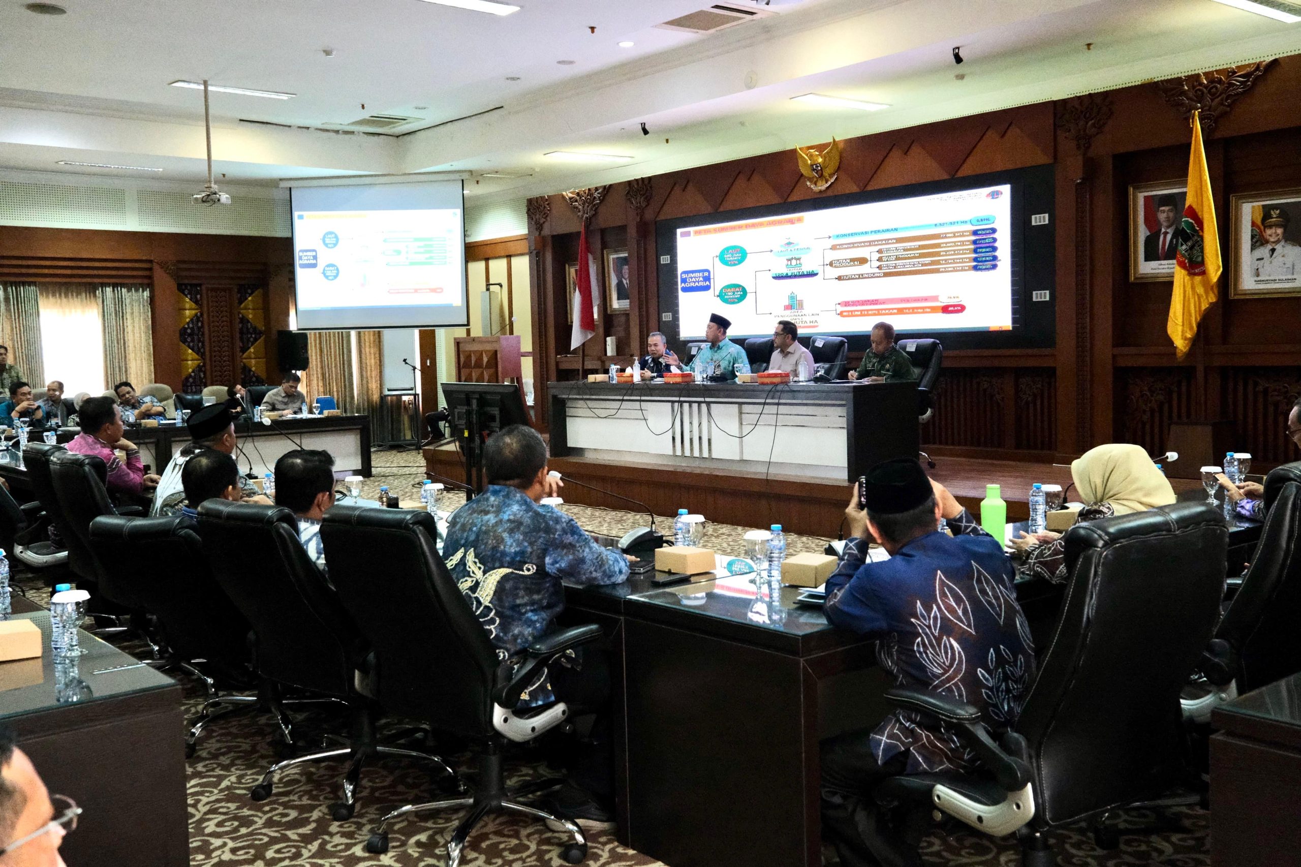 Menteri Nusron Ajak Pemda se-Kalsel Kawal Empat Program Strategis ATR/BPN