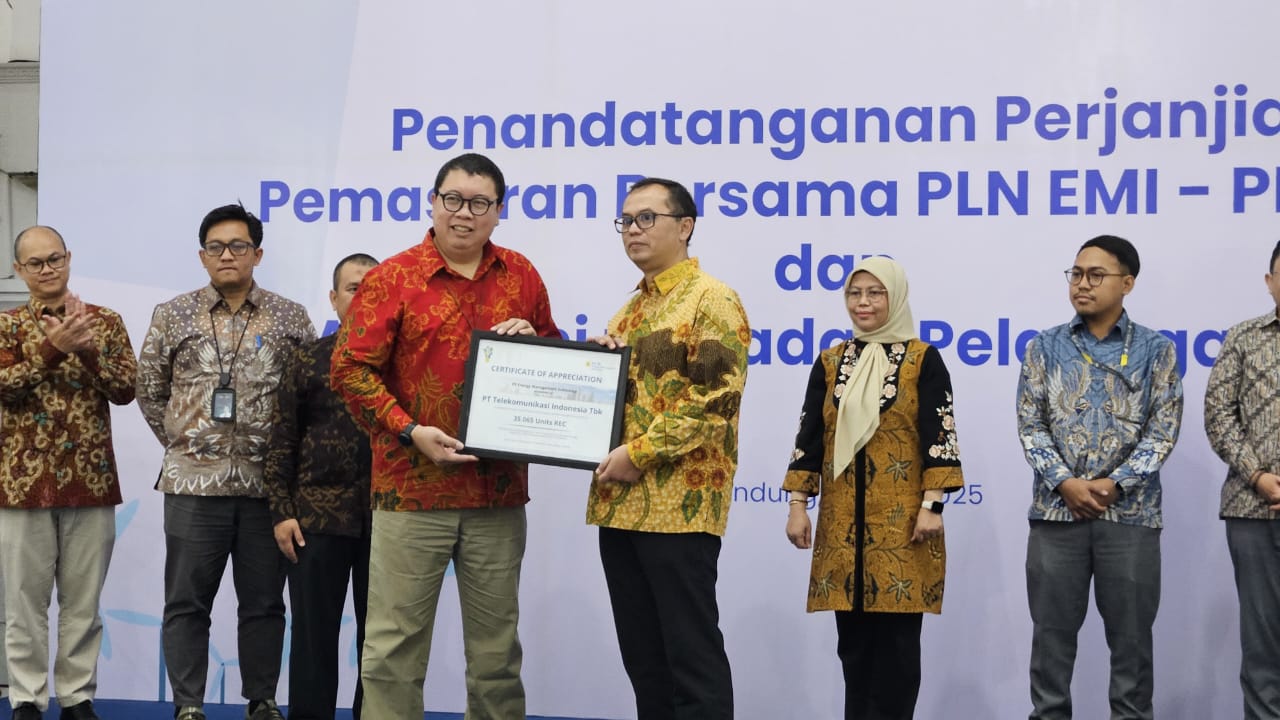 Telkom Tingkatkan Pemanfaatan Energi Terbarukan, Perkuat Net Zero Emissions