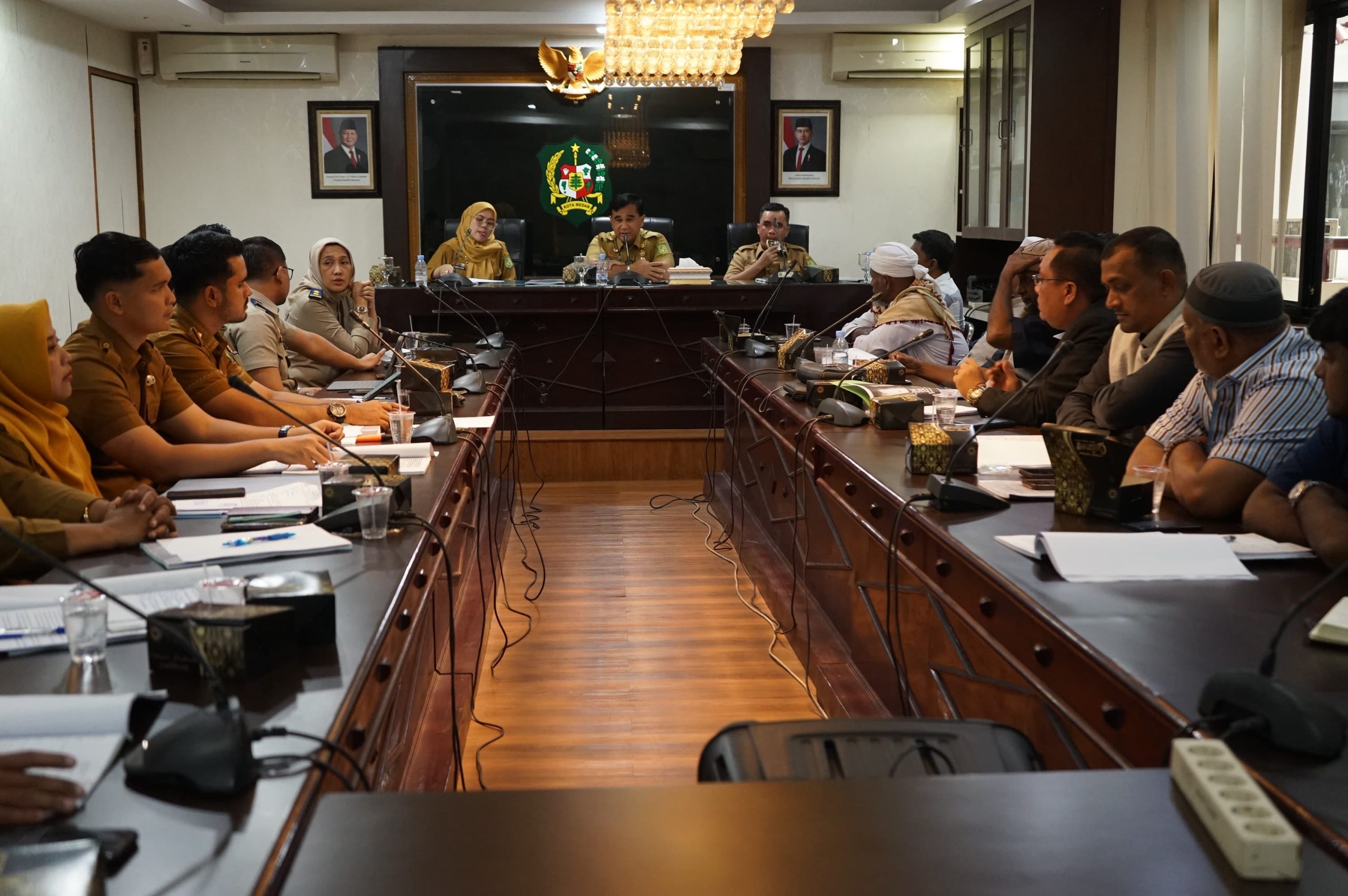 Wali Kota Medan Berkomitmen Selesaikan Penerbitan Sertifikat Wakaf Masjid Jamik