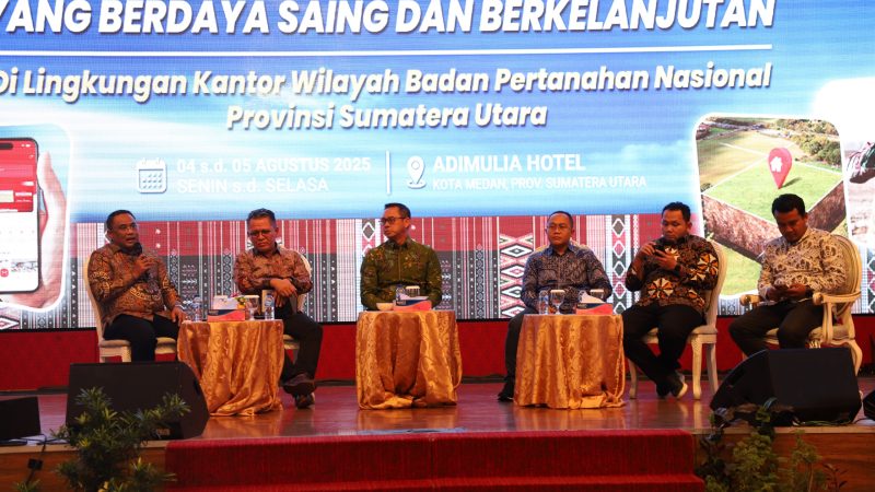 BPN Sumut Luncurkan Layanan Peralihan Hak Elektronik, Dorong Transformasi Digital Pertanahan