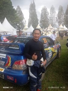Ajang Balapan Asia Pasific Rally Championship 2025 di Sumut,Dr Syahroni Ibnu, Sp.BTKV :Selama Balapan Rally, Dua Ban Diganti