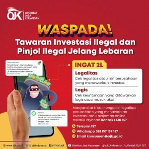 OJK Bekuk Ribuan Pinjol dan Investasi Ilegal