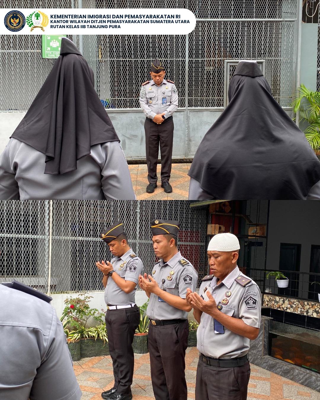 Rutan Tanjung PuraGelar Doa Bersama Untuk Keselamatan dan Kebaikan Negeri Tercinta