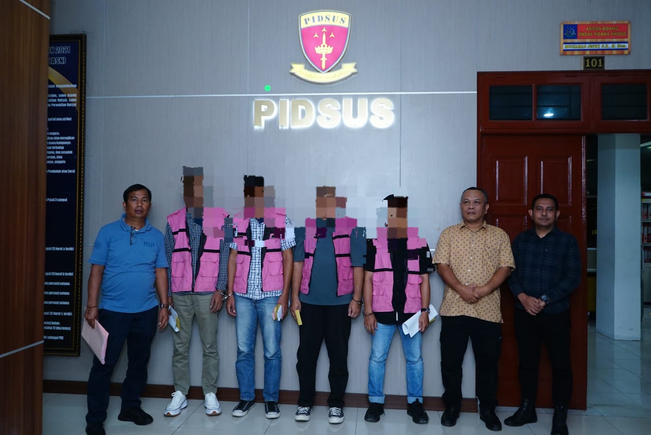 Kejati Sumut Tahan 4 Konsultan Pengawas, Total 12 Tersangka Kasus Korupsi Proyek Jalan di Batubara
