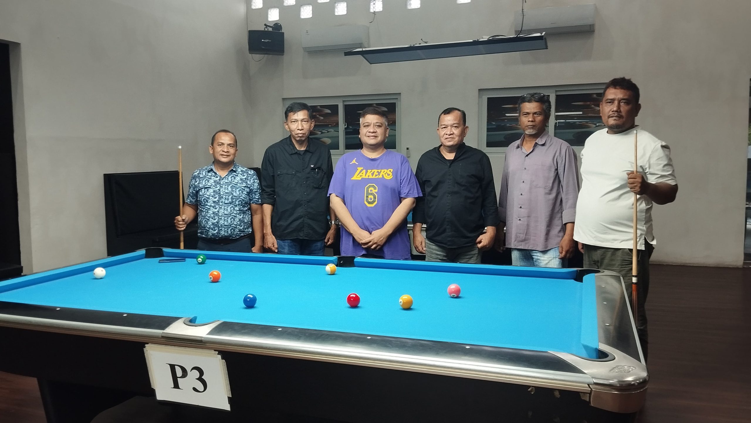 Salomo Pardede Dukung Turnamen Biliar Wartawan