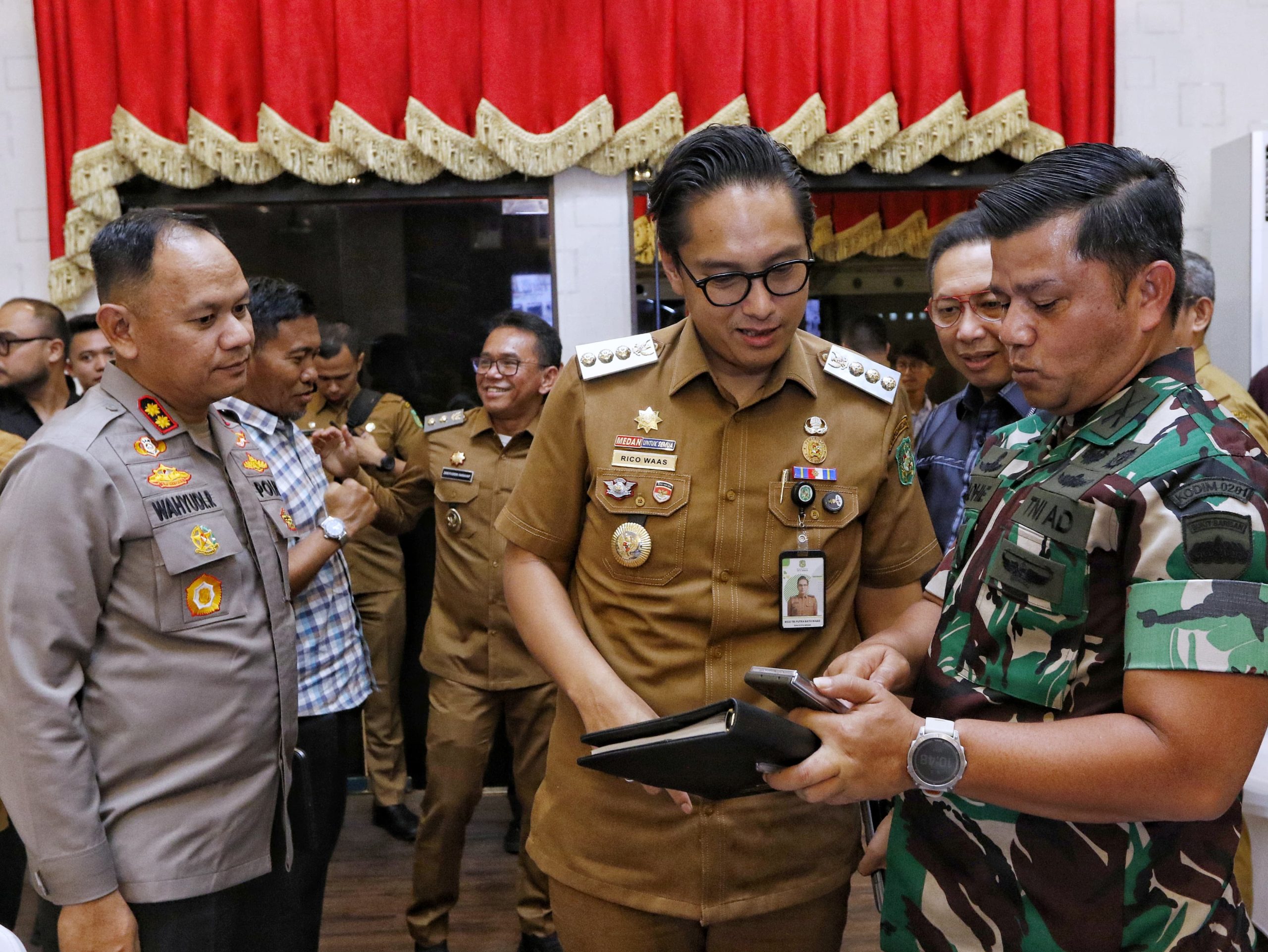 Rico Waas Bertekad Wujudkan Kawasan Aman di Belawan