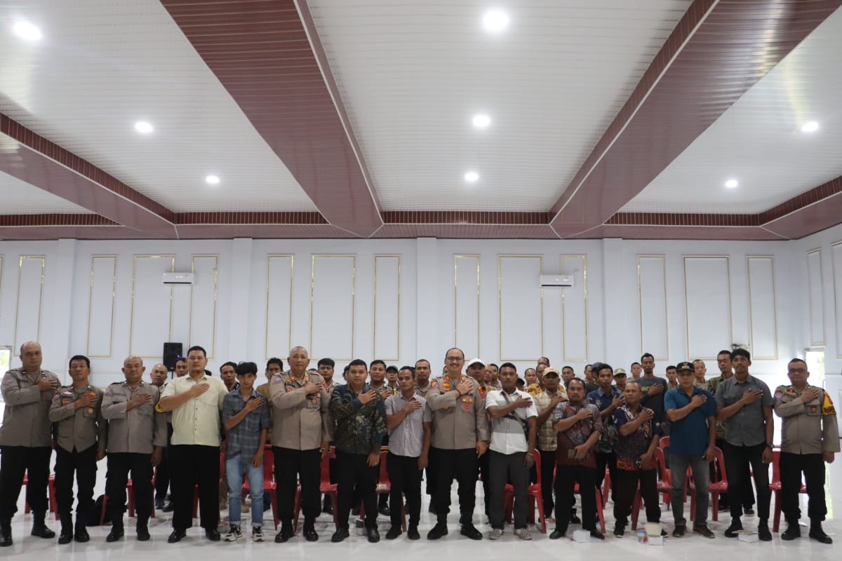 KAPOLRES LANGKAT BUKA PELATIHAN PENINGKATAN KEMAMPUAN SATKAMLING