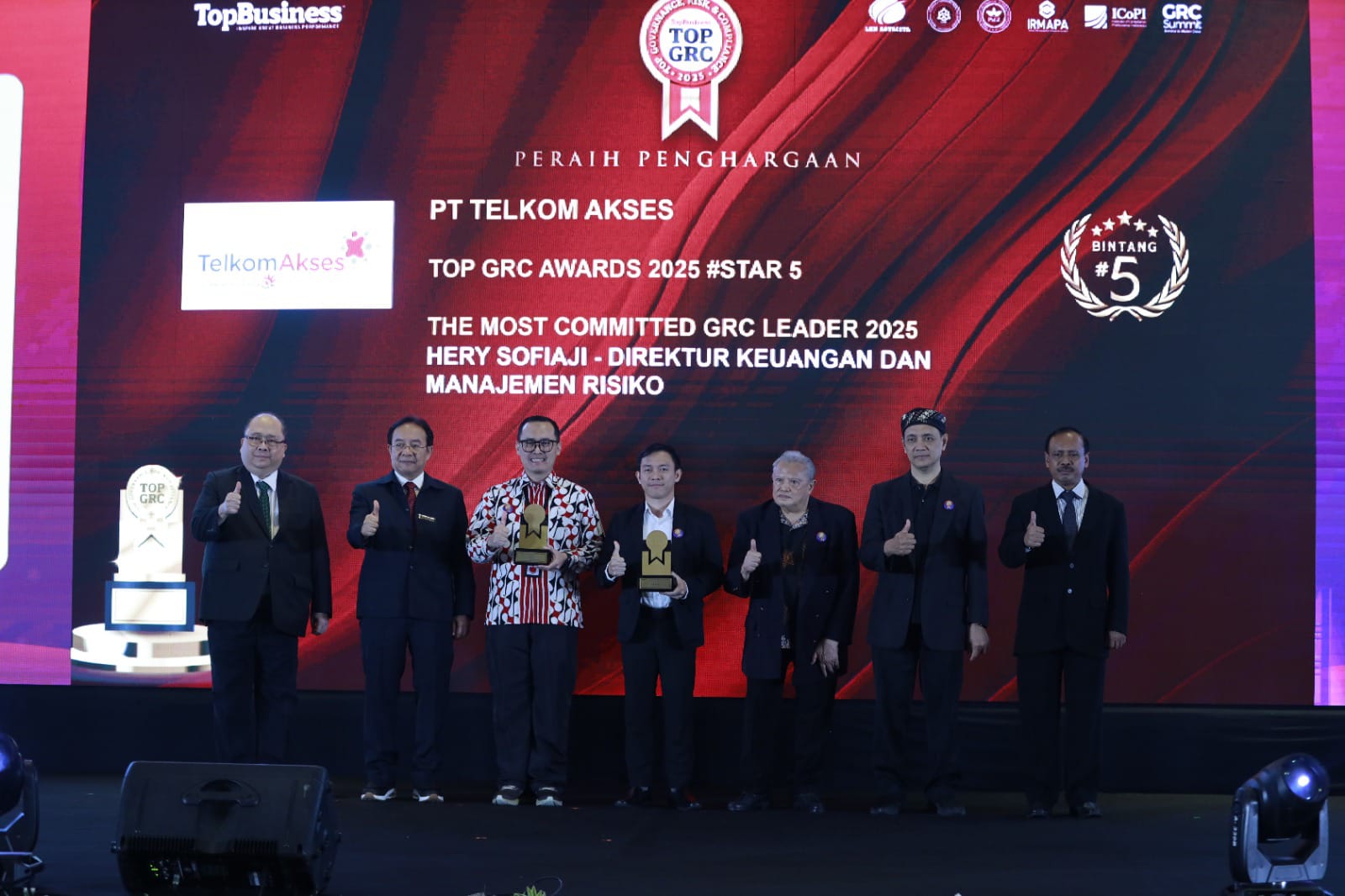 Telkom Akses Pertahankan TOP GRC Award 2025