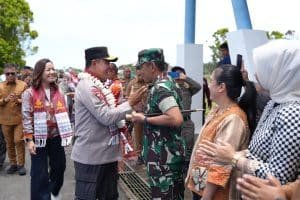 Kapolda Sumut Saat Tiba&nbsp; di Tapteng Disambut Hangat&nbsp; Forkopimda