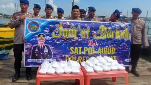 Sat Polairud Polres Langkat Laksanakan tatap muka dengan Nelayan dan masyarakat pesisir