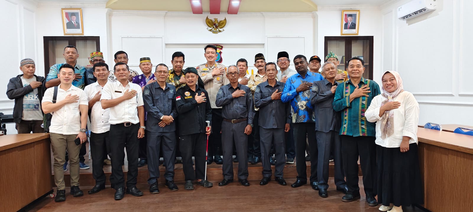 Kapolres Binjai Temu Ramah Bersama Tokoh Etnis Sekota Binjai