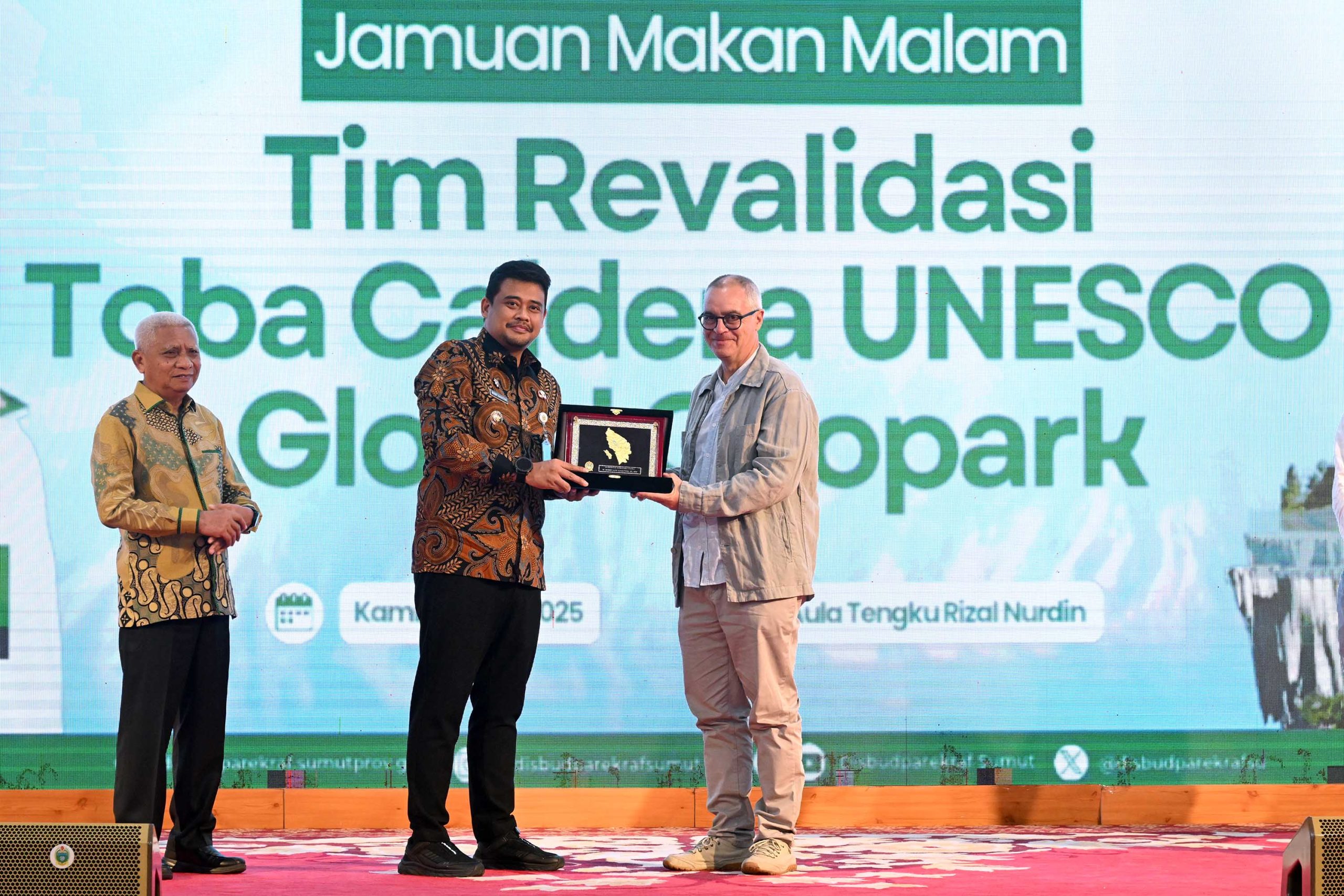 Kaldera Toba Kembali dapat Kartu Hijau UNESCO,Gubernur Bobby Nasution Ajak Terus Jaga Bersama