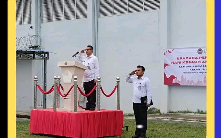 Lapas Binjai Gelar Upacara Peringatan Hari Ke Saktian Pancasila