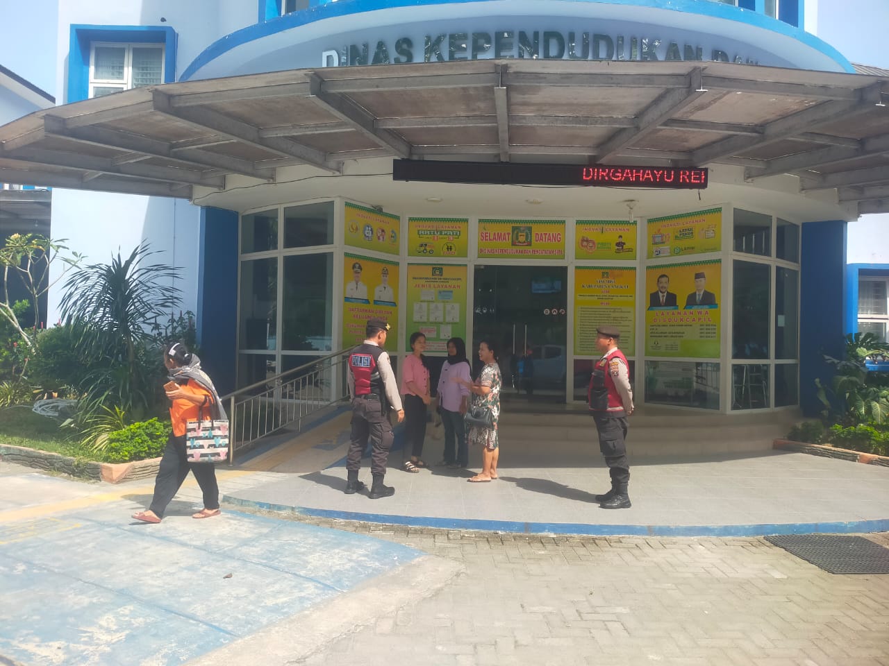 Wujudkan Kamtibmas Kondusif, Satuan Samapta Polres Langkat Laksanakan Patroli Dialogis