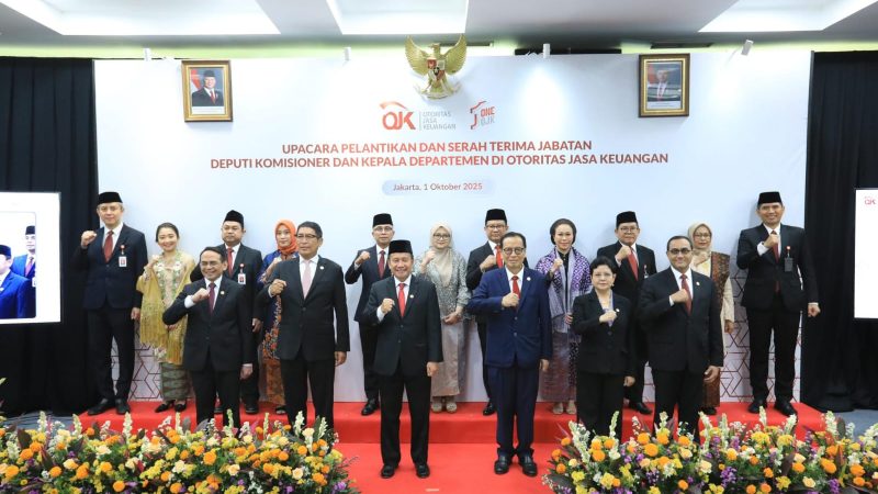 Perkuat Organisasi OJK Lantik Pejabat Baru
