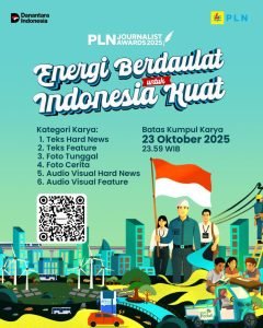 PLN Journalist Awards 2025 Dibuka, Apresiasi Pewarta Penggerak Literasi Energi Nasional