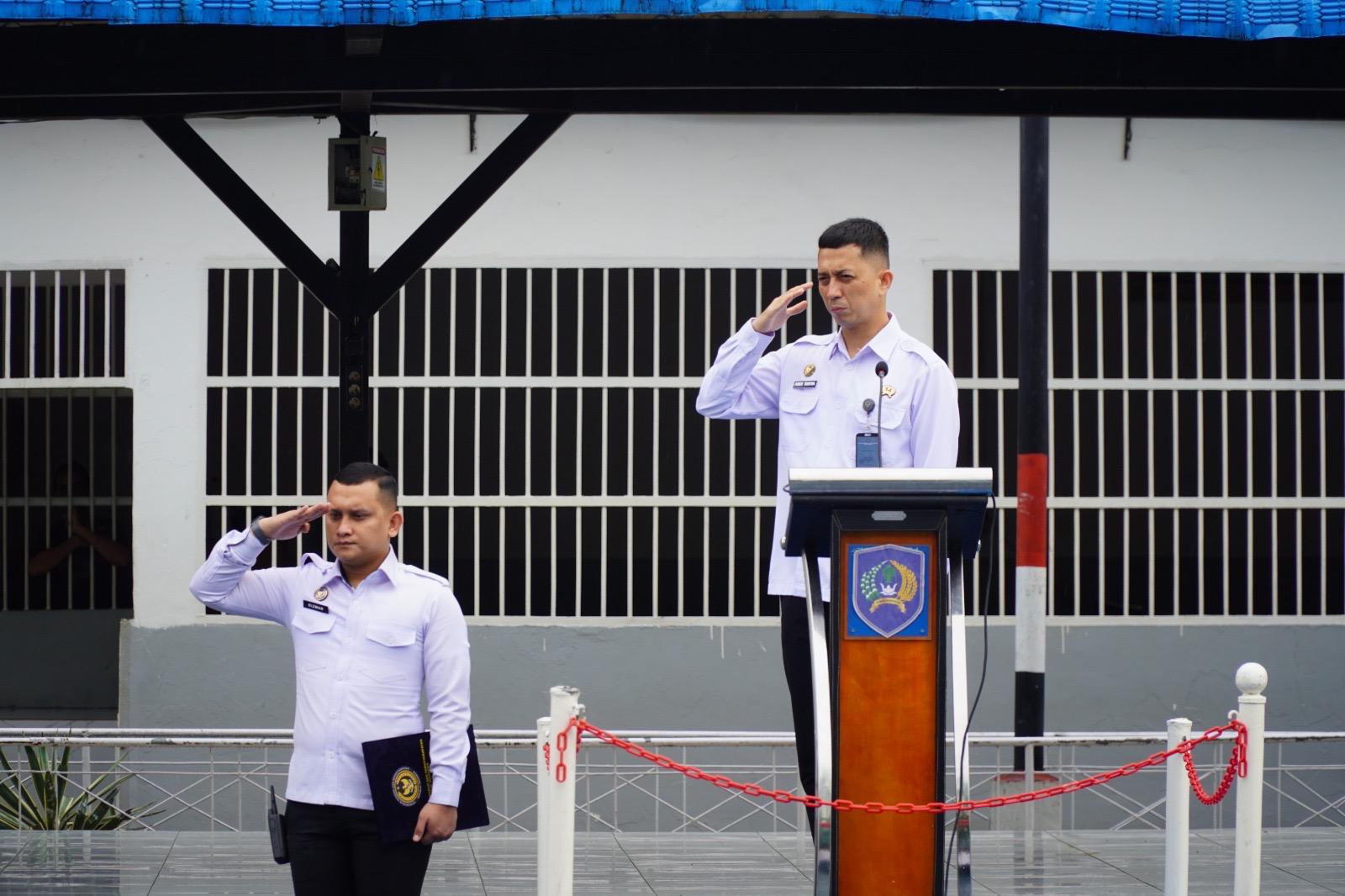 Rutan Kelas I Medan Gelar Upacara Peringatan Hari Kesaktian Pancasila