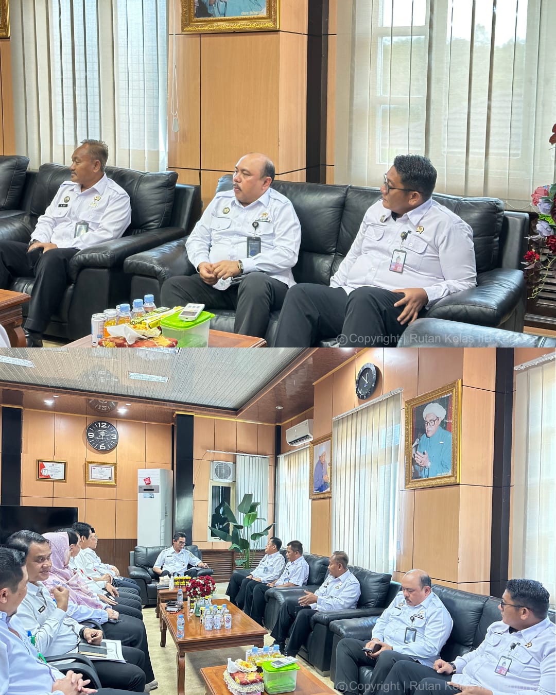 Dampingi Kakanwil Ditjenpas Kalsel Lakukan Audiensi, Karutan Tanjung Turut Serta Dalam Kunjungan Ke Kantor Bupati Balangan Bahas Pembangunan Lapas Baru