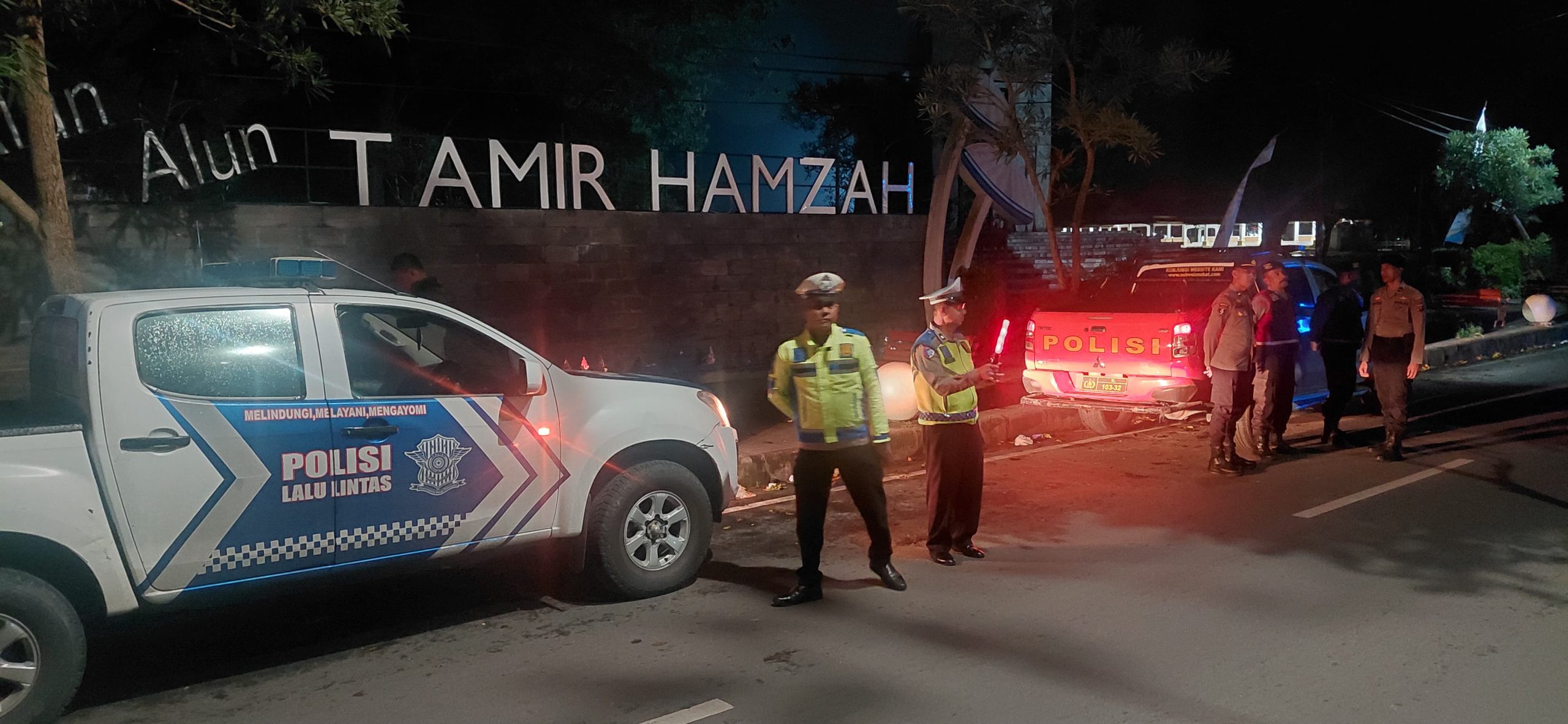 Sat Lantas Polres Langkat Gelar Patroli Rutin Malam Hari