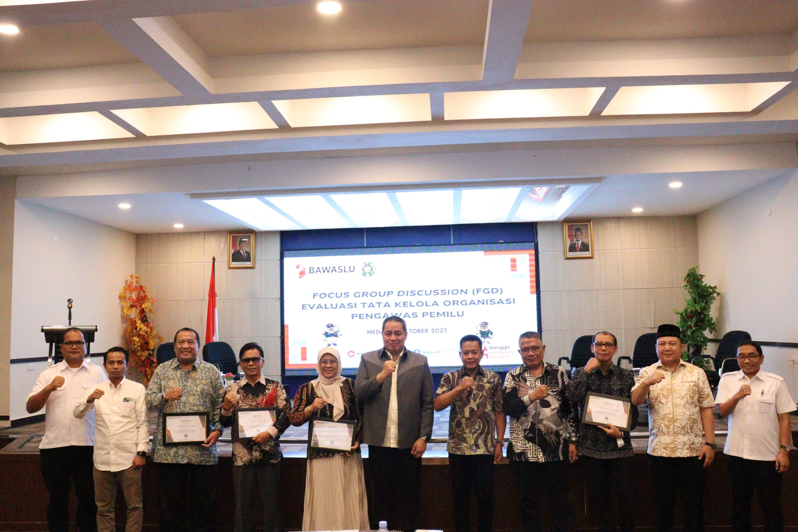 Perkuat Tata Kelola Bawaslu Kolaborasi Bersama USU Dalam FGD