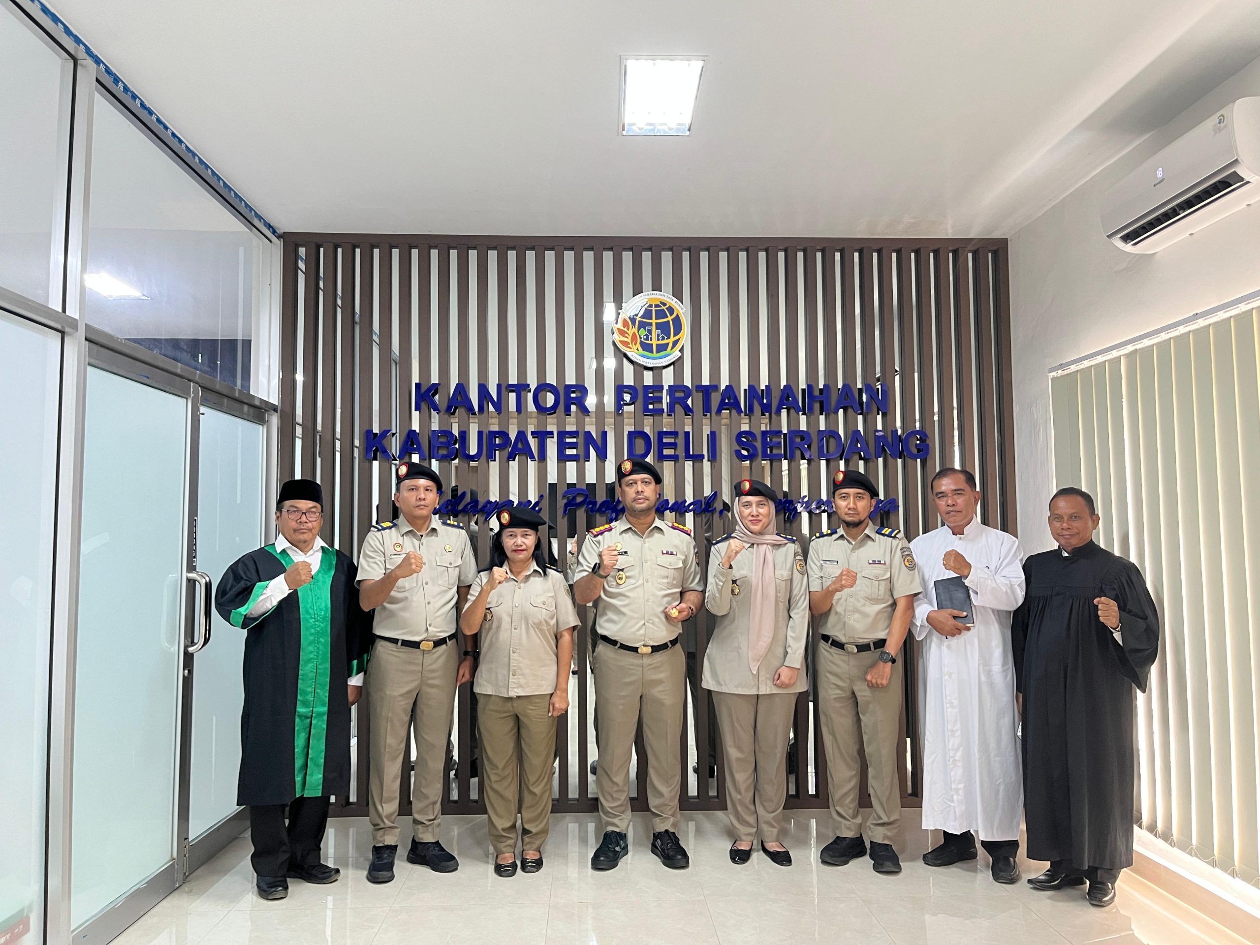 Kakan Pertanahan Deli Serdang Pimpin Pelantikan Panitia Ajudikasi PTSL 2025 di Deli Serdang