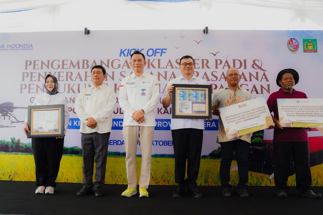 Kick Off Klaster Padi Deli Serdang & Langkat Wujudkan Petani Sejahtera