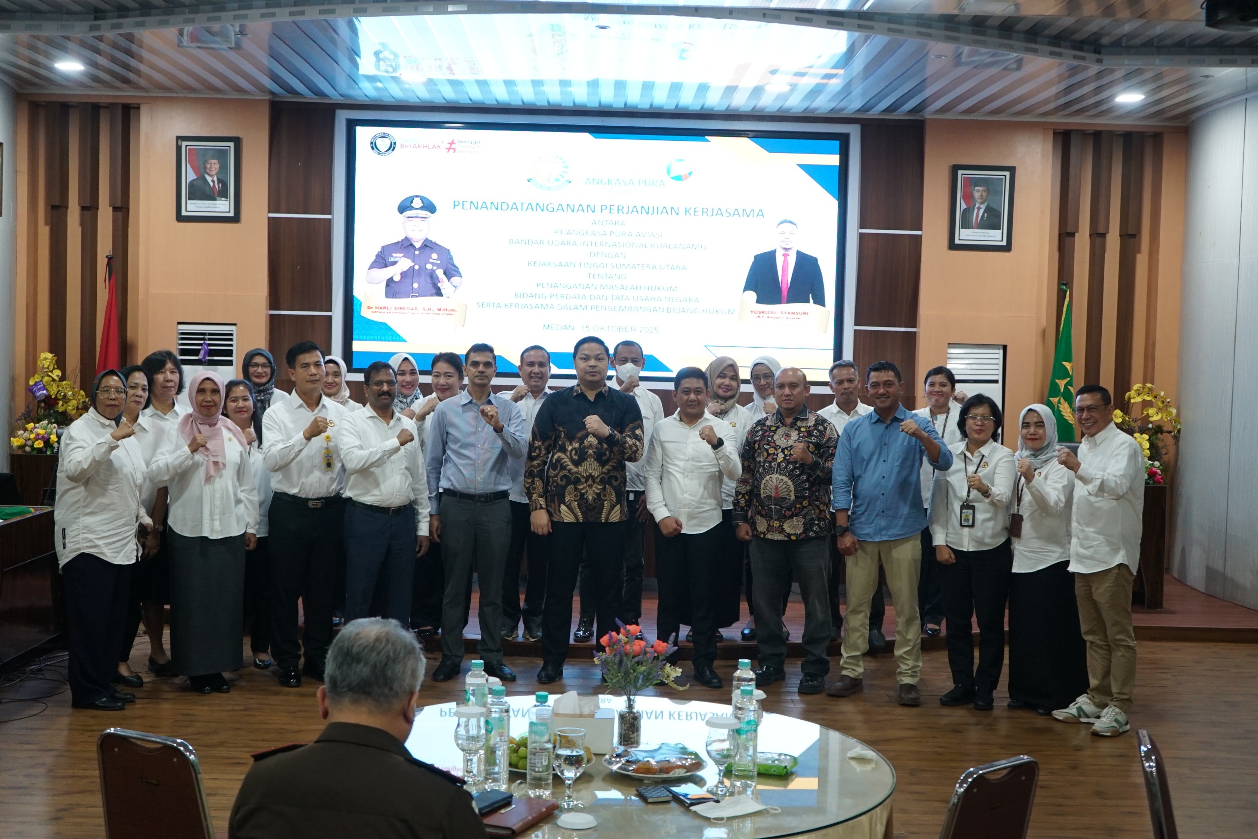 PT Angkasa Pura Aviasi Tandatangani Kerjasama dengan Kejati Sumut dalam Bidang Hukum Perdata dan Tata Usaha Negara