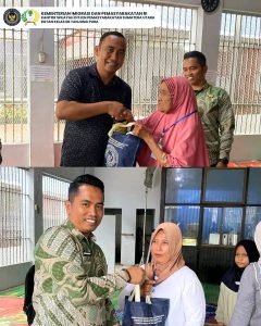 Jumat BerkahRutan Tanjung Pura Bagikan Bantuan Sosial Kepada Keluarga Warga Binaan
