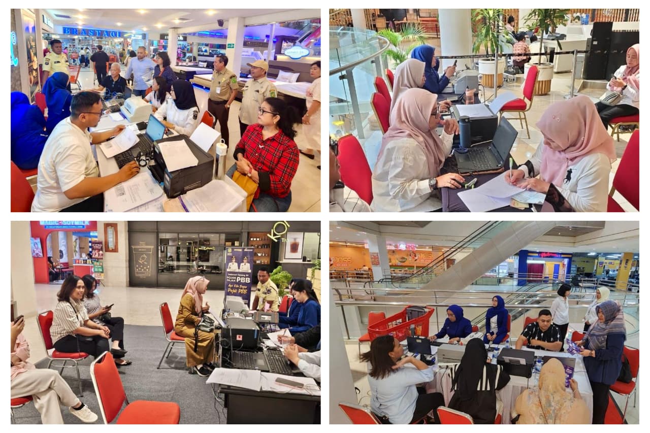 BAPENDA KOTA MEDAN GELAR POJOK PAJAK PBB DI 4 MAL UNTUK PERMUDAH PEMBAYARAN MASYARAKAT