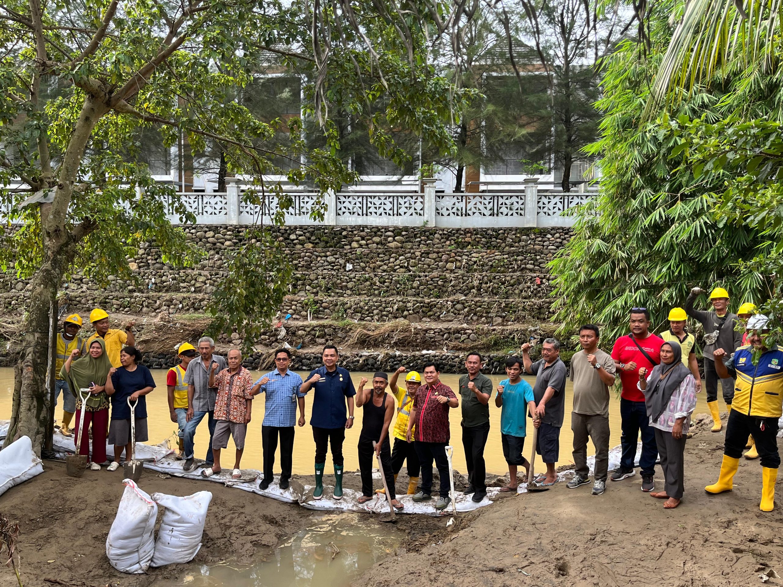 Anggota DPRD Medan, Jusup Ginting Suka Dorong BWS Lanjutkan Pembangunan Bronjong di Medan Johor