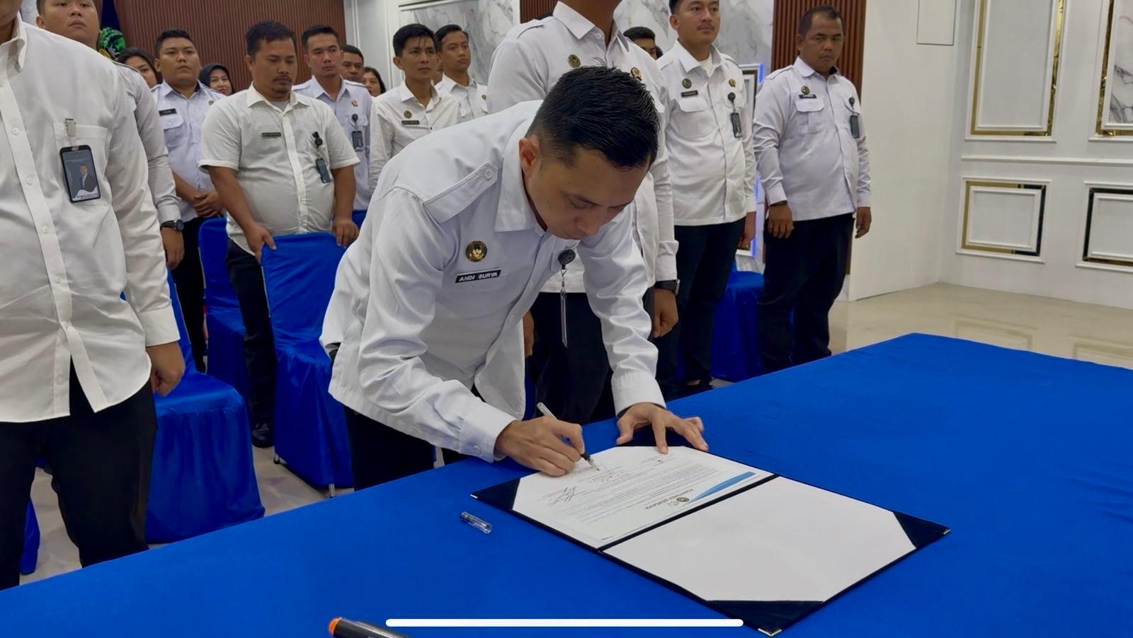 Rutan Kelas I Medan Tandatangani Komitmen Bersama: Perkuat Integritas dan Antinarkoba di Lingkungan Pemasyarakatan