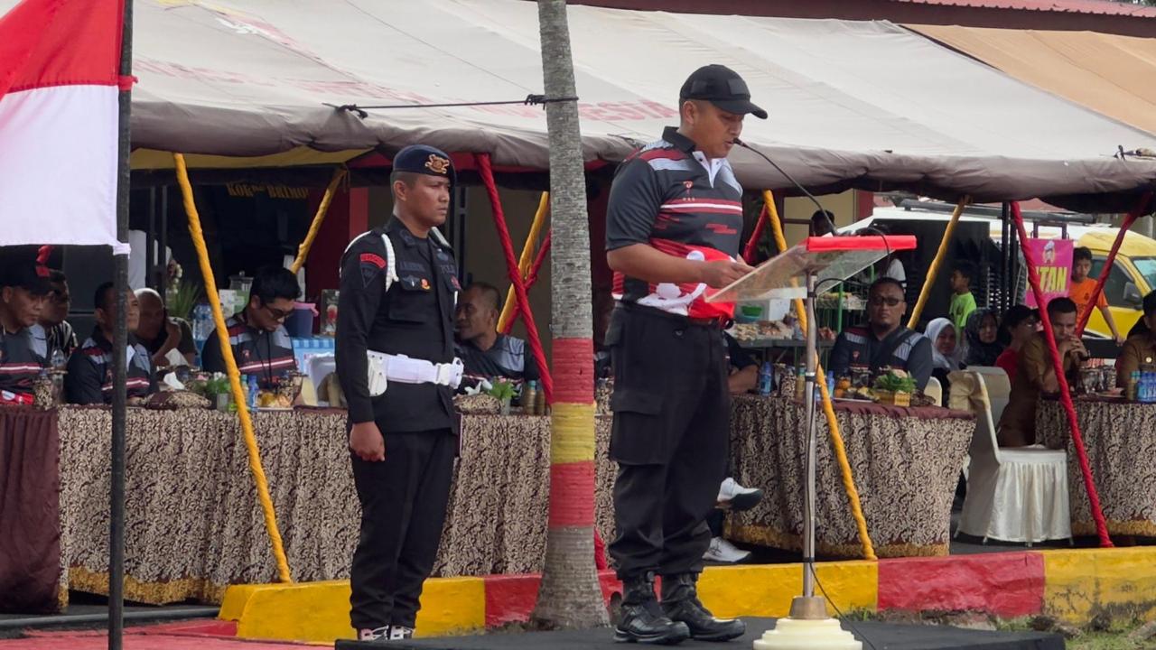 Semarak HUT ke-80 Korps Brimob Polri, 24 Tim Pelajar Se-Pematangsiantar dan Simalungun Adu Taktik di Turnamen Bola Voli