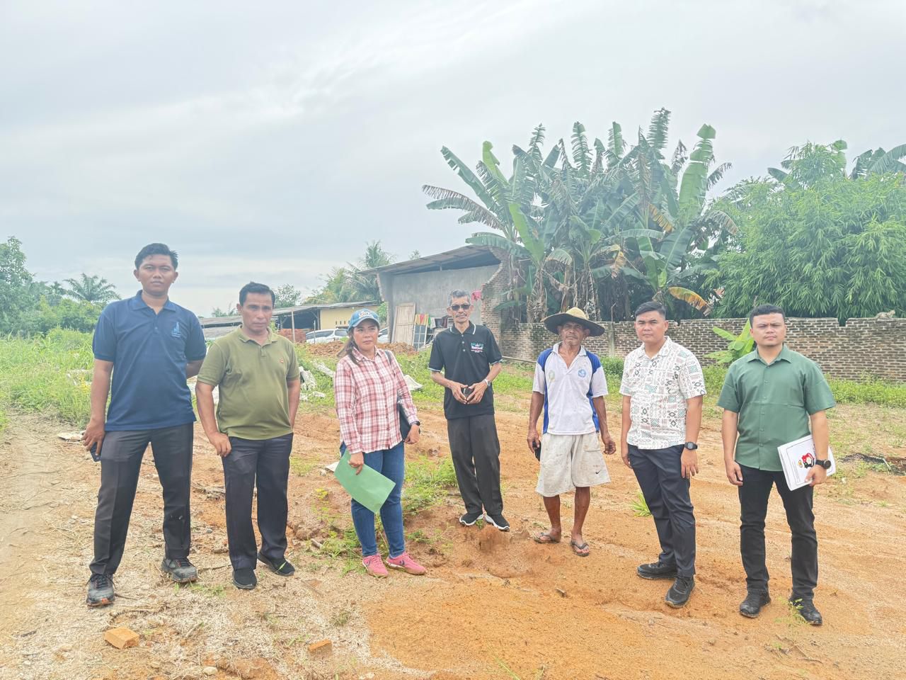 Kantor Pertanahan Deli Serdang Lakukan Tinjau Lapang di Desa Tanjung Gusti