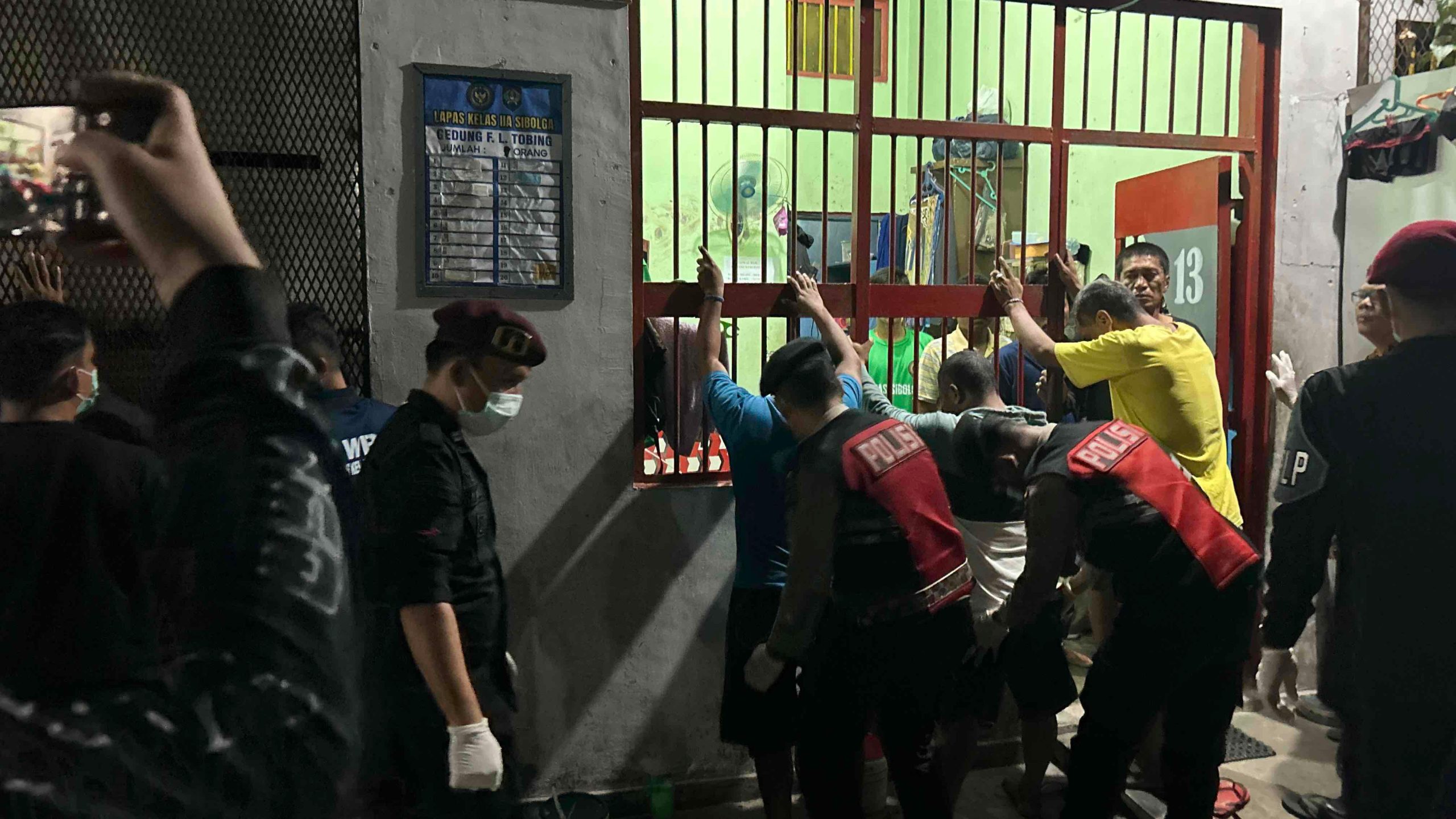 Polres Tapanuli Tengah dan Lapas Sibolga Gelar Razia Gabungan Cegah Peredaran Narkoba dan Barang Terlarang