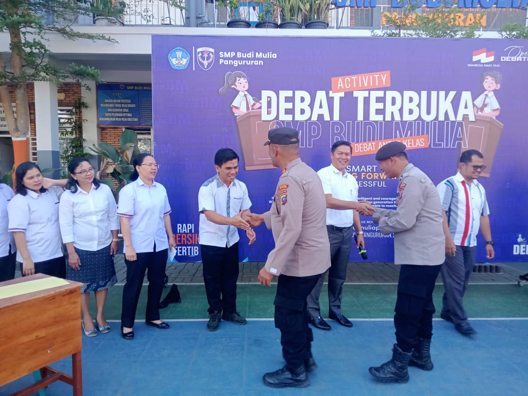 Polres Samosir Lakukan Pengabdian dan Peduli Kepada Pelajar