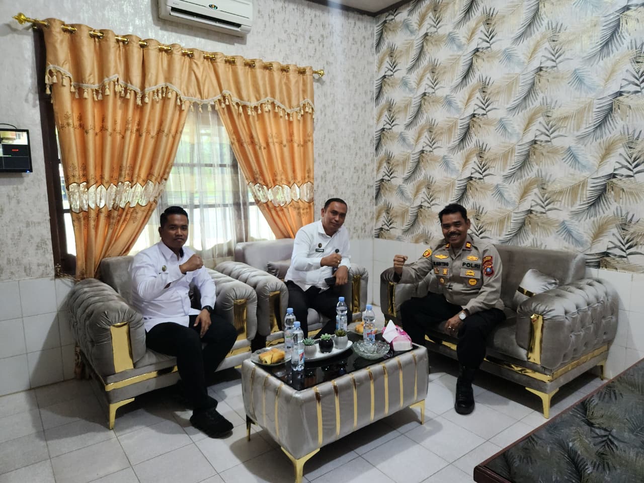 Perkuat Sinergi dan KolaborasiRutan Tanjung Pura Kunjungi Polsek Tanjung Pura