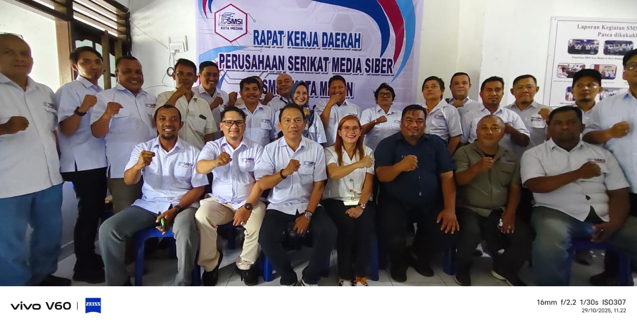 SMSI Medan Mantapkan Sinergi dan Profesionalitas Wartawan Lewat Rakerda‎