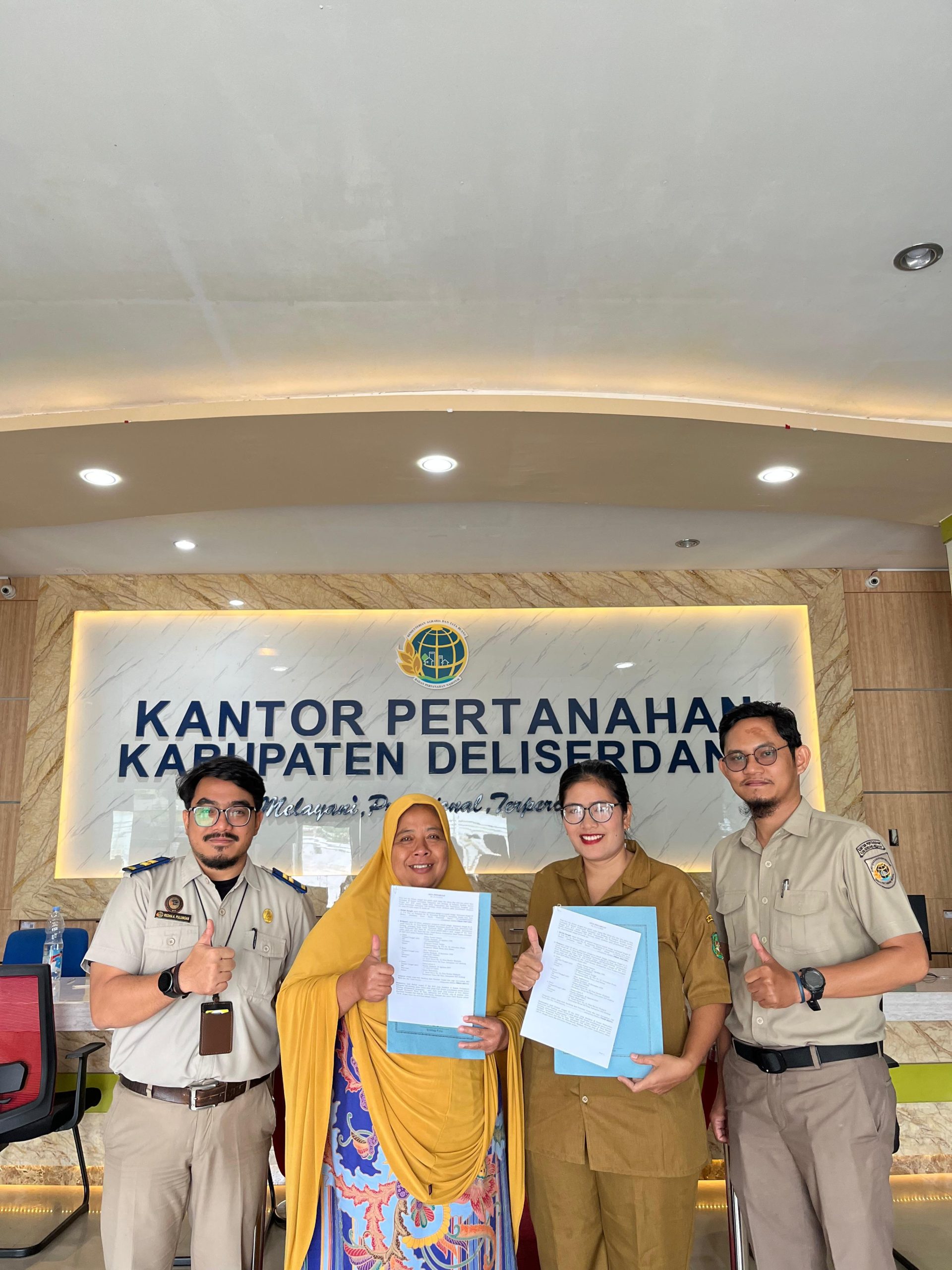 Kantor Pertanahan Deli Serdang Tuntaskan Sengketa Tanah di Bandar Khalipah